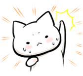 Negative cat(syobonyan) sticker #284054