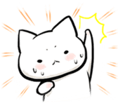 Negative cat(syobonyan) sticker #284054