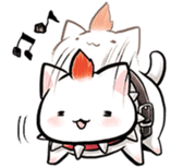 Negative cat(syobonyan) sticker #284060