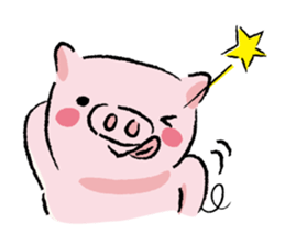 Animals inhabit the calm forest sticker #284294