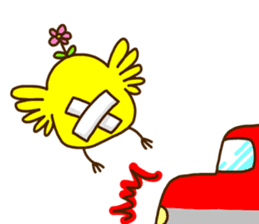 Crazy Chicken sticker #284388