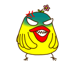 Crazy Chicken sticker #284391