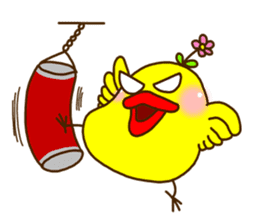 Crazy Chicken sticker #284397