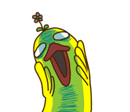 Crazy Chicken sticker #284398