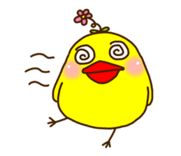 Crazy Chicken sticker #284406