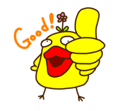 Crazy Chicken sticker #284407