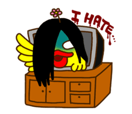 Crazy Chicken sticker #284412