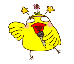 Crazy Chicken sticker #284414
