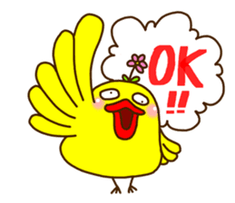 Crazy Chicken sticker #284418