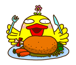 Crazy Chicken sticker #284421