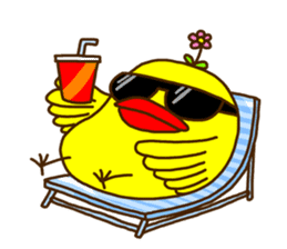 Crazy Chicken sticker #284422