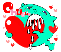 And his friends devil-chan sticker #284511