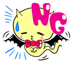 And his friends devil-chan sticker #284512