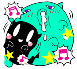 And his friends devil-chan sticker #284523