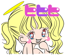 And his friends devil-chan sticker #284529