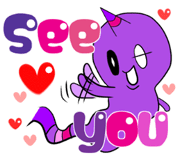 And his friends devil-chan sticker #284531