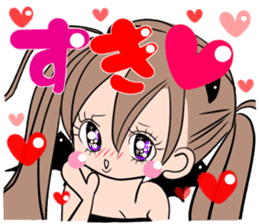 And his friends devil-chan sticker #284541