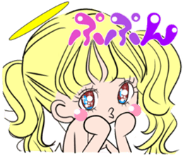 And his friends devil-chan sticker #284542