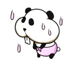 [Pouchy] -cheek panda- sticker #284670
