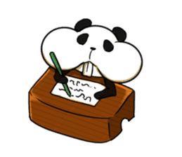 [Pouchy] -cheek panda- sticker #284693