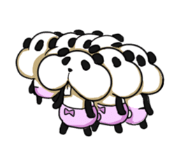 [Pouchy] -cheek panda- sticker #284703