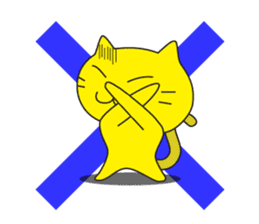 Lite cute Child Cat DJ YAMATO Everyday sticker #284746
