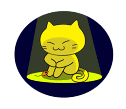 Lite cute Child Cat DJ YAMATO Everyday sticker #284749