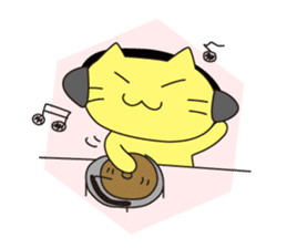 Lite cute Child Cat DJ YAMATO Everyday sticker #284758