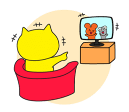 Lite cute Child Cat DJ YAMATO Everyday sticker #284782