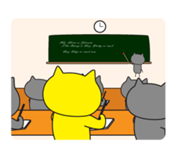 Lite cute Child Cat DJ YAMATO Everyday sticker #284783