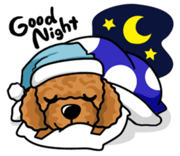 iinu - Toy Poodle sticker #284952