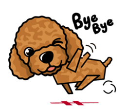 iinu  - Toy Poodle sticker #284955