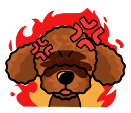 iinu - Toy Poodle sticker #284961