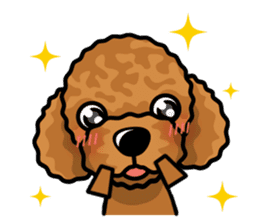 iinu - Toy Poodle sticker #284965