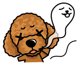iinu - Toy Poodle sticker #284968
