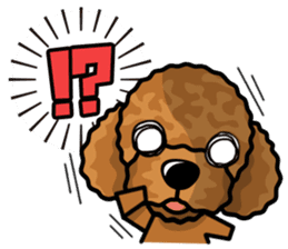iinu - Toy Poodle sticker #284969