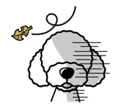 iinu - Toy Poodle sticker #284975