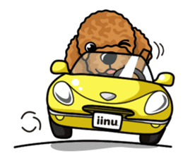 iinu  - Toy Poodle sticker #284978