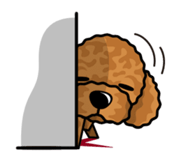 iinu - Toy Poodle sticker #284983