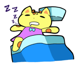 Doughnut of the giraffe sticker #285204