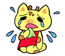 Doughnut of the giraffe sticker #285218