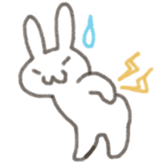 Cute rabbit NAOKICHI sticker #285227