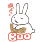 Cute rabbit NAOKICHI sticker #285239