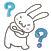 Cute rabbit NAOKICHI sticker #285244
