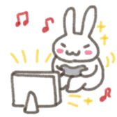 Cute rabbit NAOKICHI sticker #285245