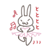 Cute rabbit NAOKICHI sticker #285246