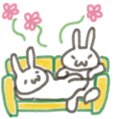 Cute rabbit NAOKICHI sticker #285247