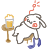 Cute rabbit NAOKICHI sticker #285248