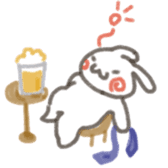 Cute rabbit NAOKICHI sticker #285248