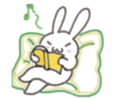 Cute rabbit NAOKICHI sticker #285249